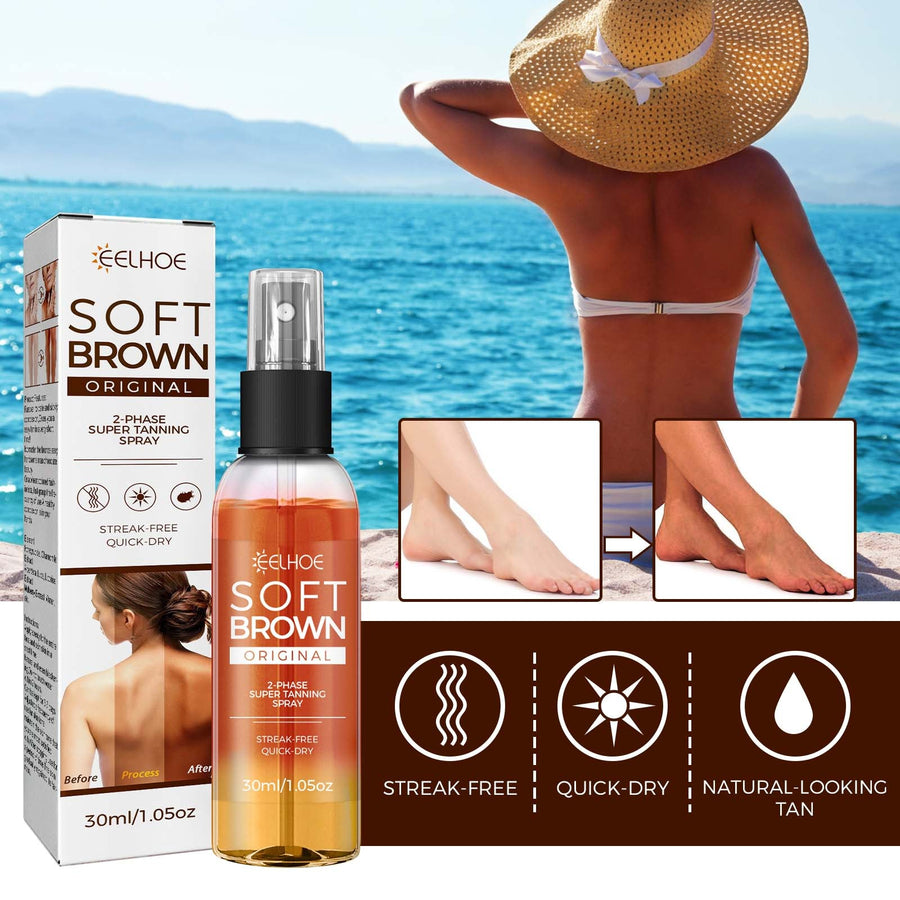 Self-Tanning Spray for Streak-Free Bronze Glow