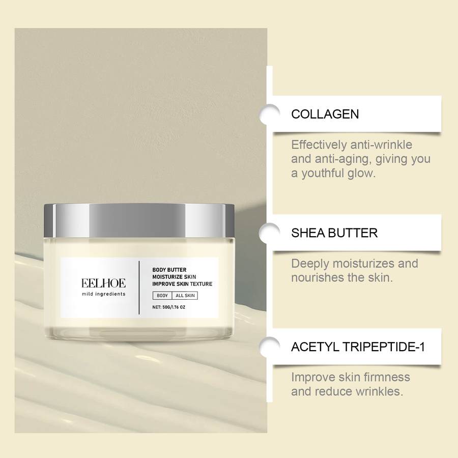 Body Butter Cream for Firming and Radiant Skin
