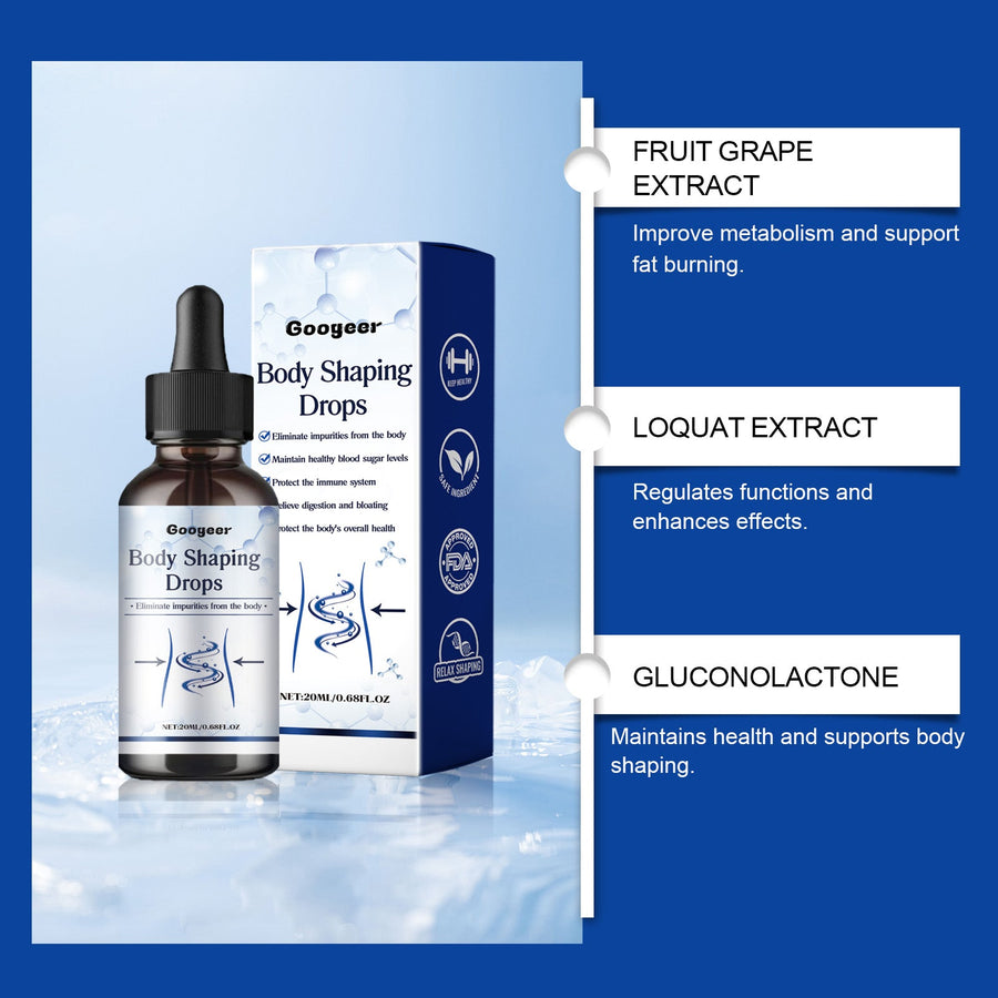 Body Shaping Drops — Fast Fat Burning & Contouring Liquid