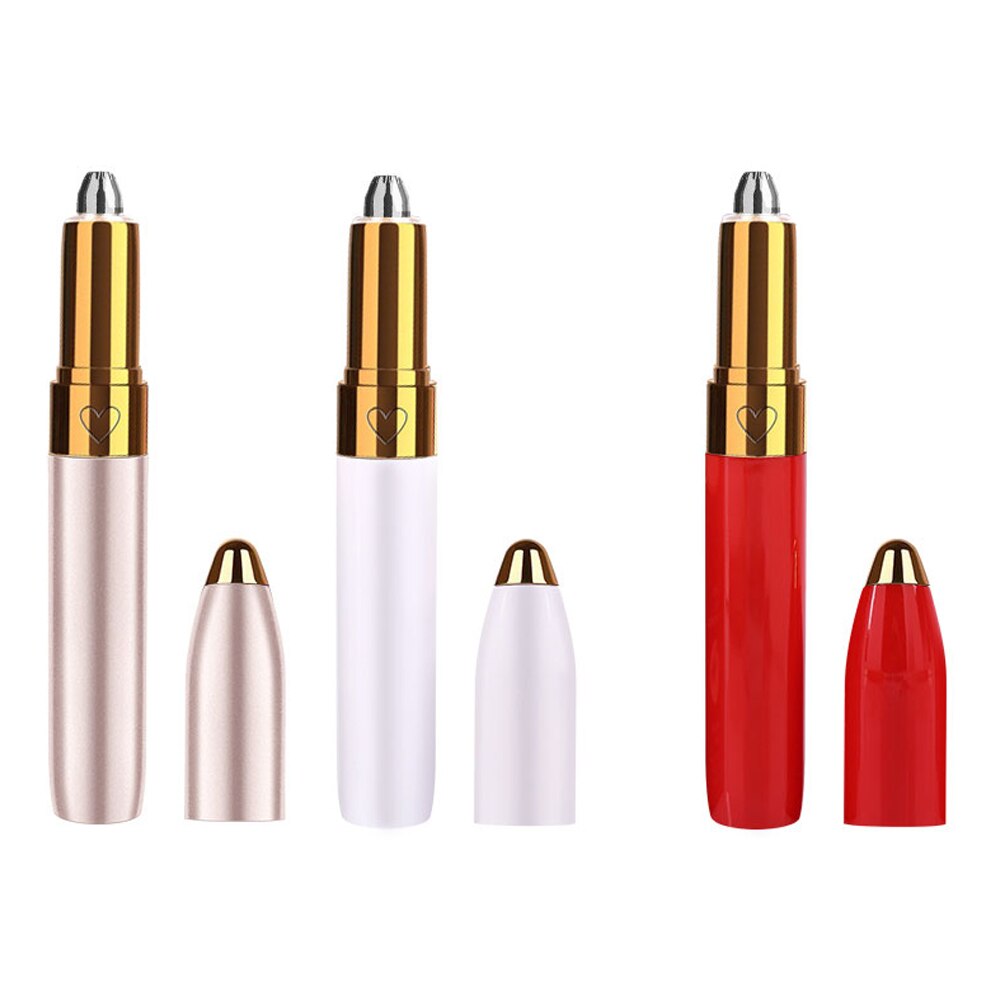 Electric Eyebrow Trimmer — 18K Gold-Plated Precision