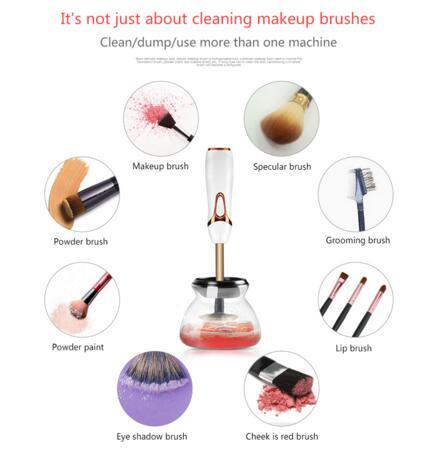 Electric Makeup Brush Cleaner & Dryer — Clean Brushes in 60s