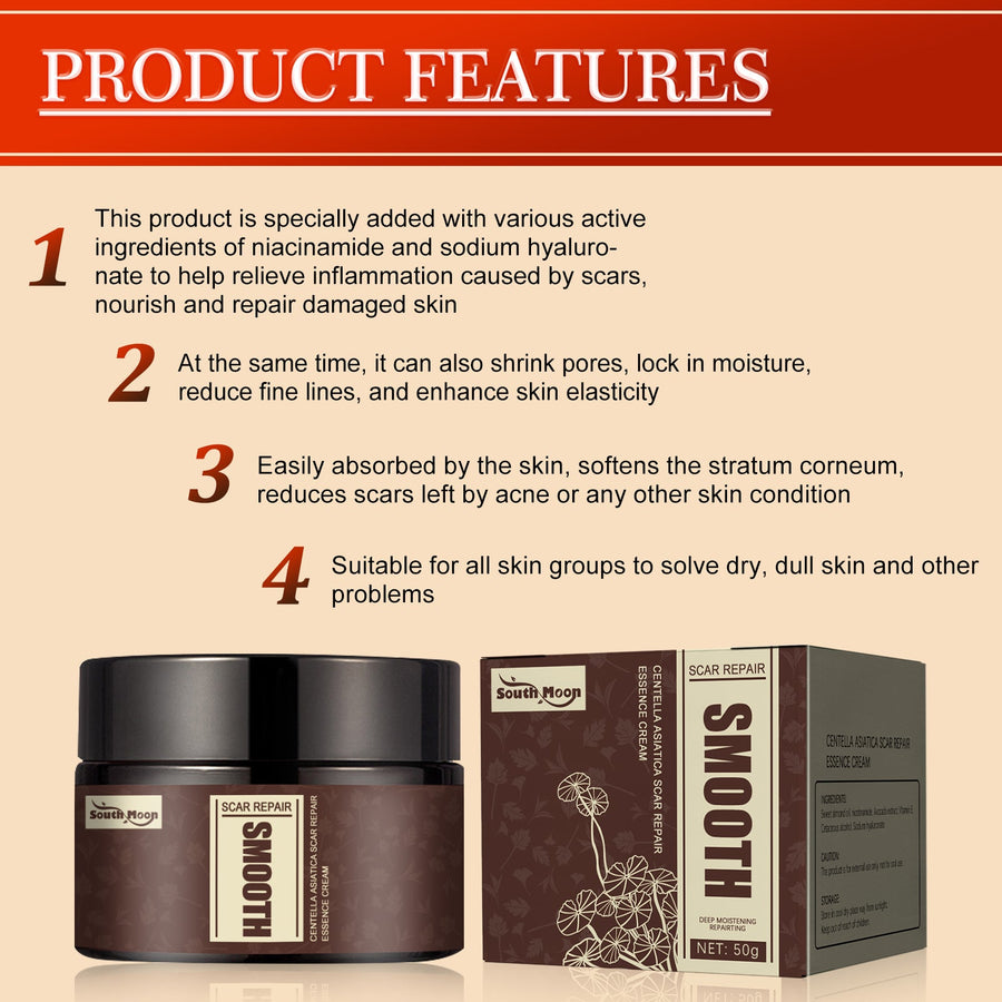 Centella Asiatica Scar Repair Cream — Fade Scars & Smooth Skin