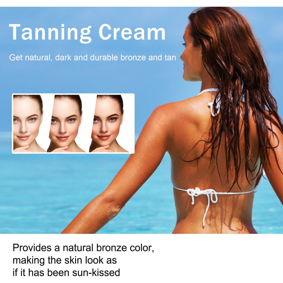 Self-Tanning Cream for Natural Wheat Tan Without Smell