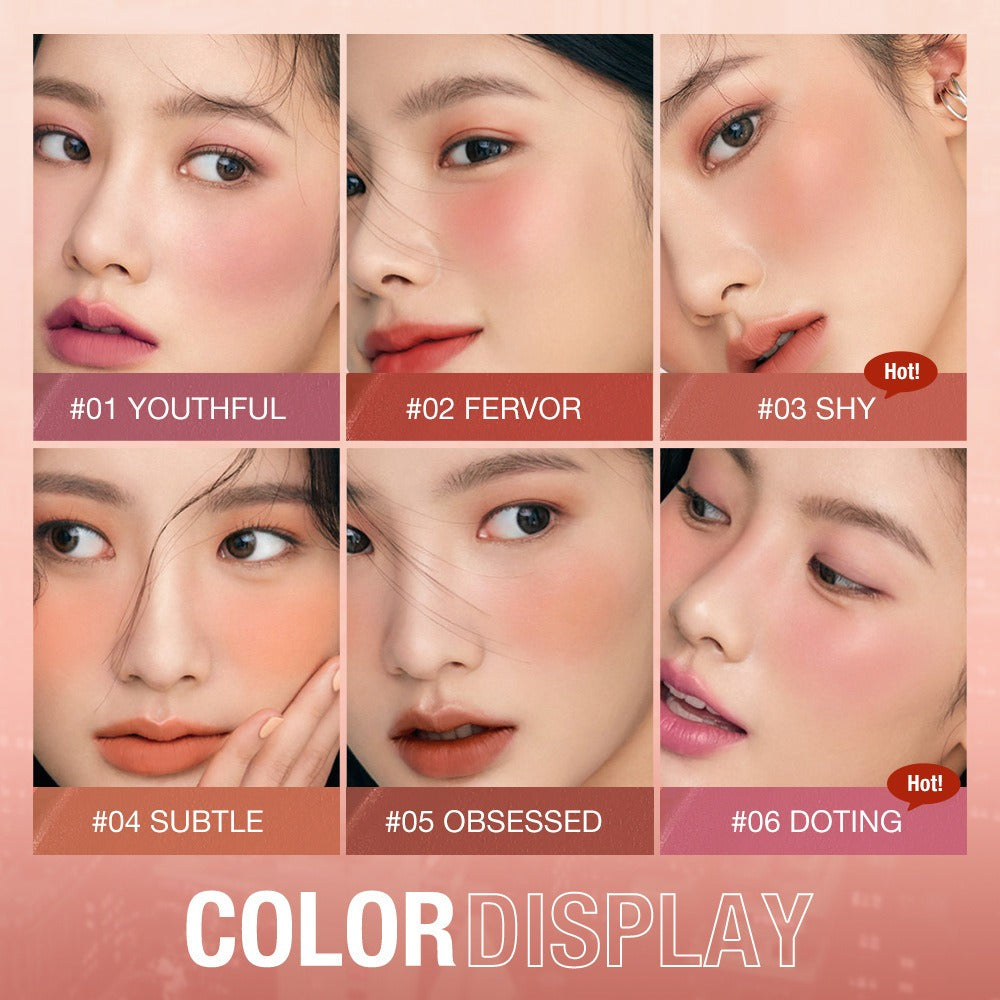 3-in-1 Cream Blush Stick for Soft Natural Rosy Cheeks