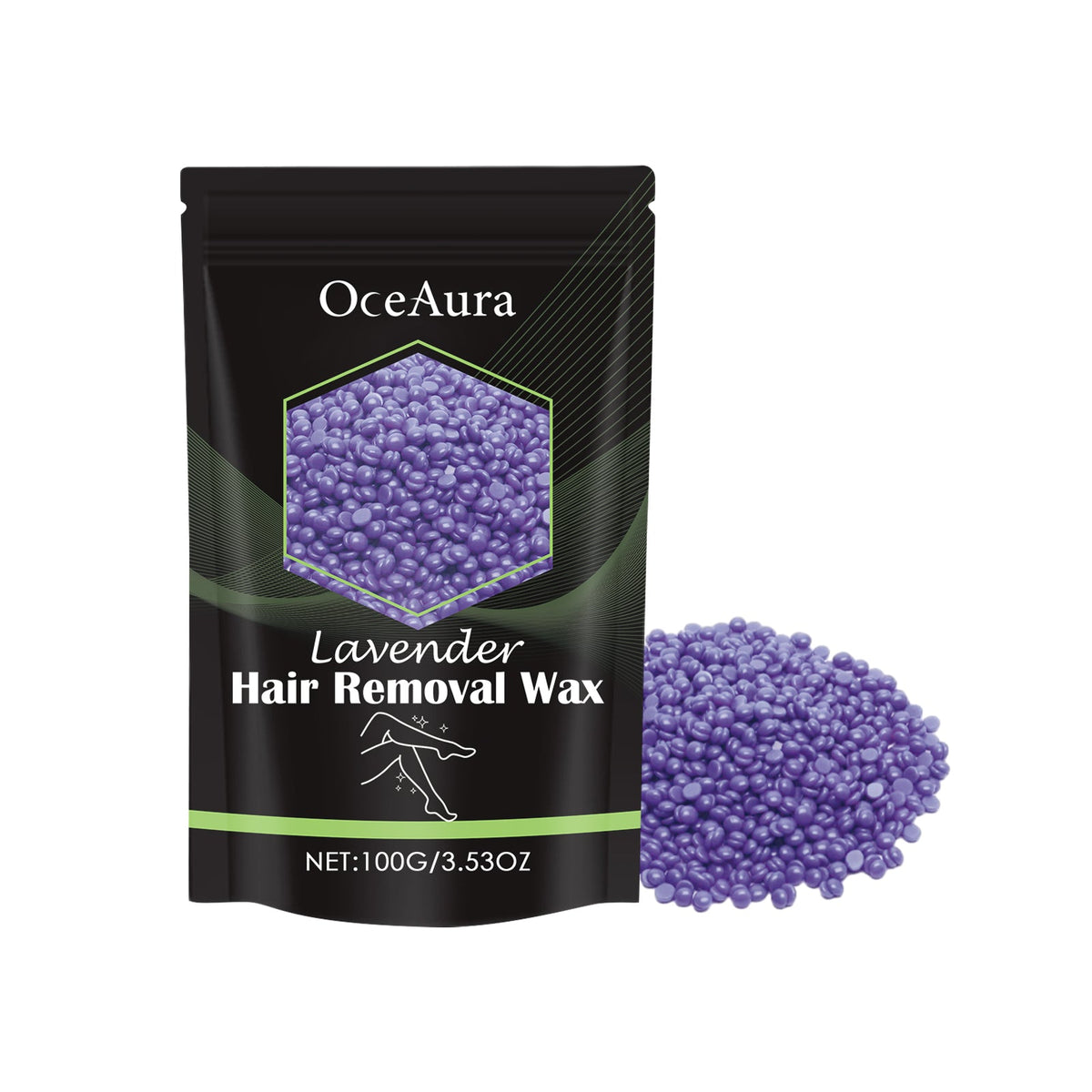 Hard Wax Beans for Gentle Painless Hair Removal at Home