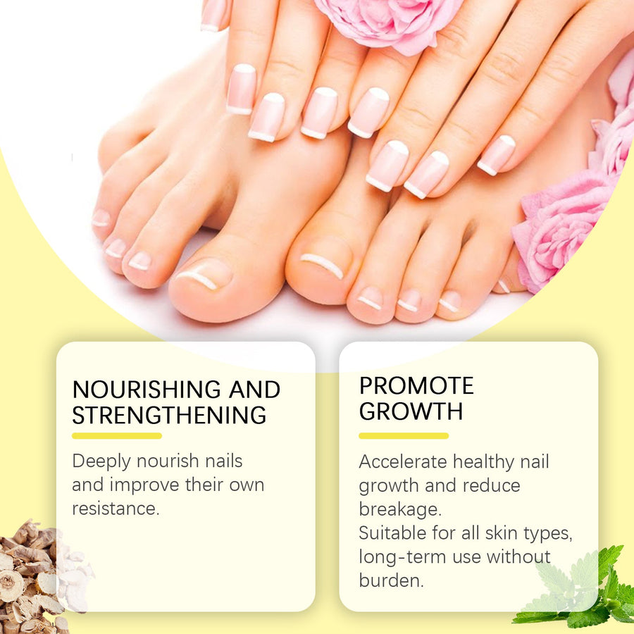 Herbal Nail Repair Solution for Thick Discolored Nails