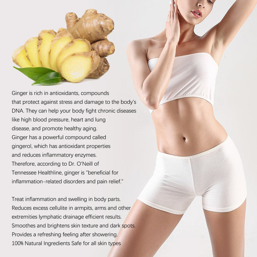 Ginger Body Sculpting Shower Gel for Waist Firming
