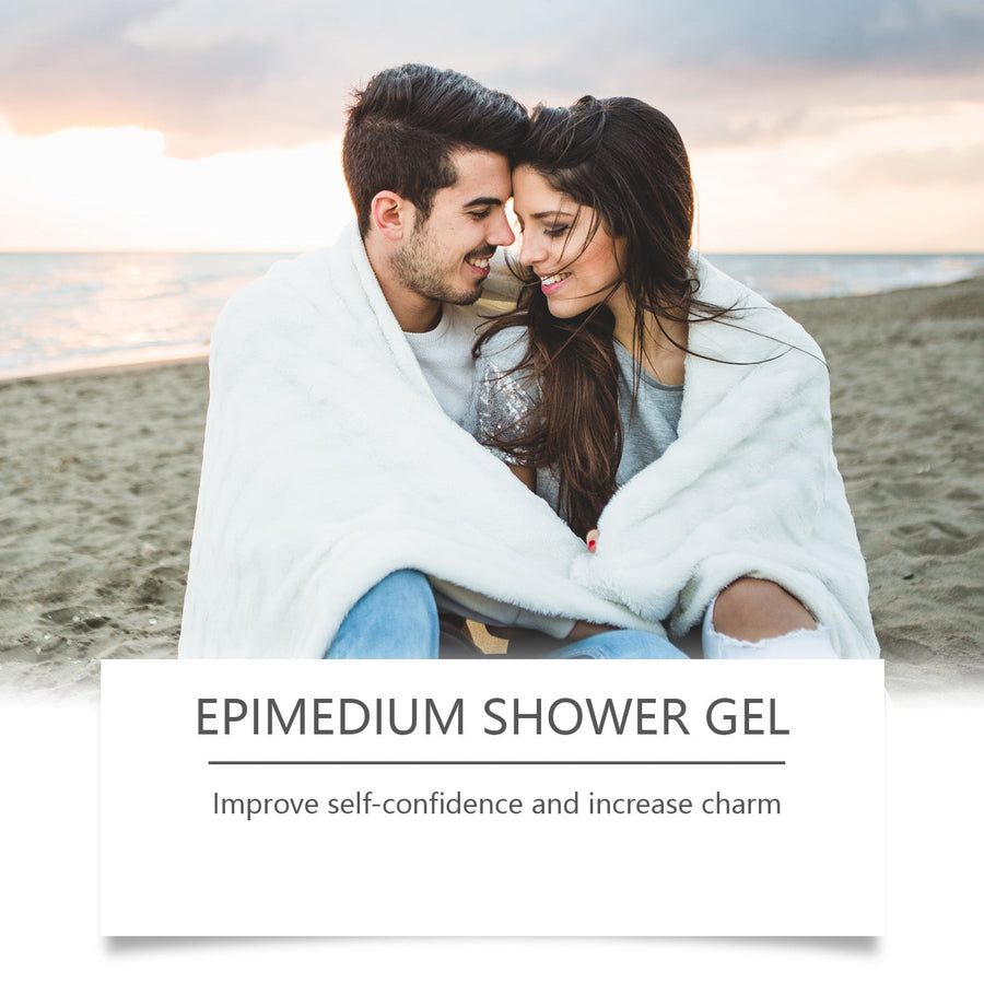 Men's Epimedium Shower Gel for Hydrated, Fragrant Skin