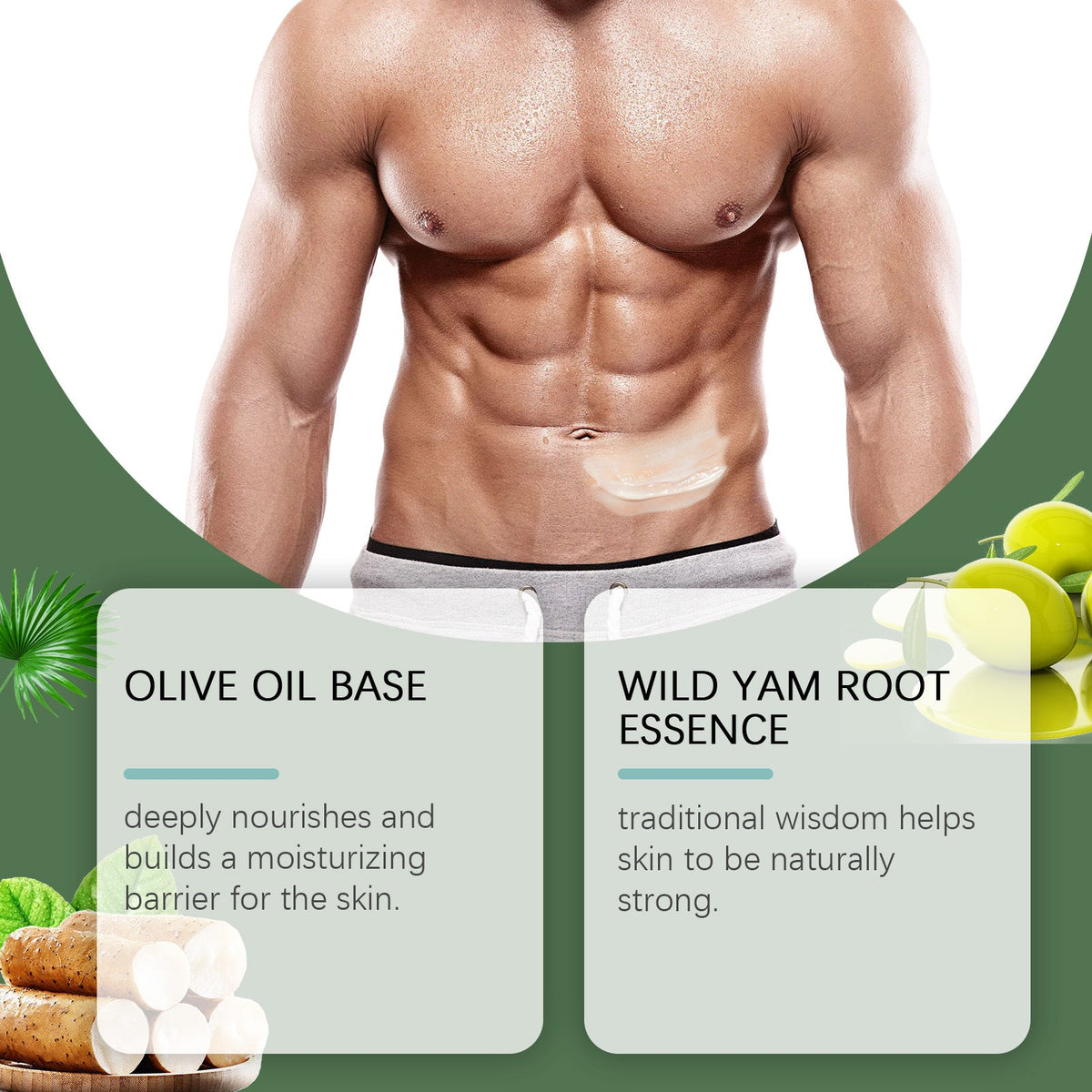Men’s Body Balance Cream — Saw Palmetto Soothing Moisturizer
