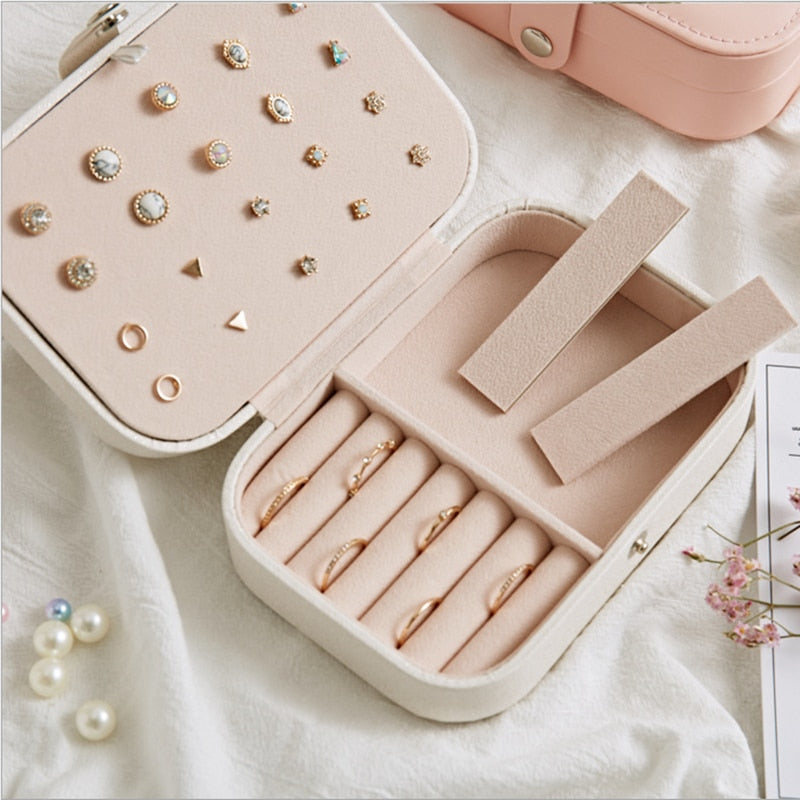 Jewelry Travel Case — Tangle‑Free Organization in Cream