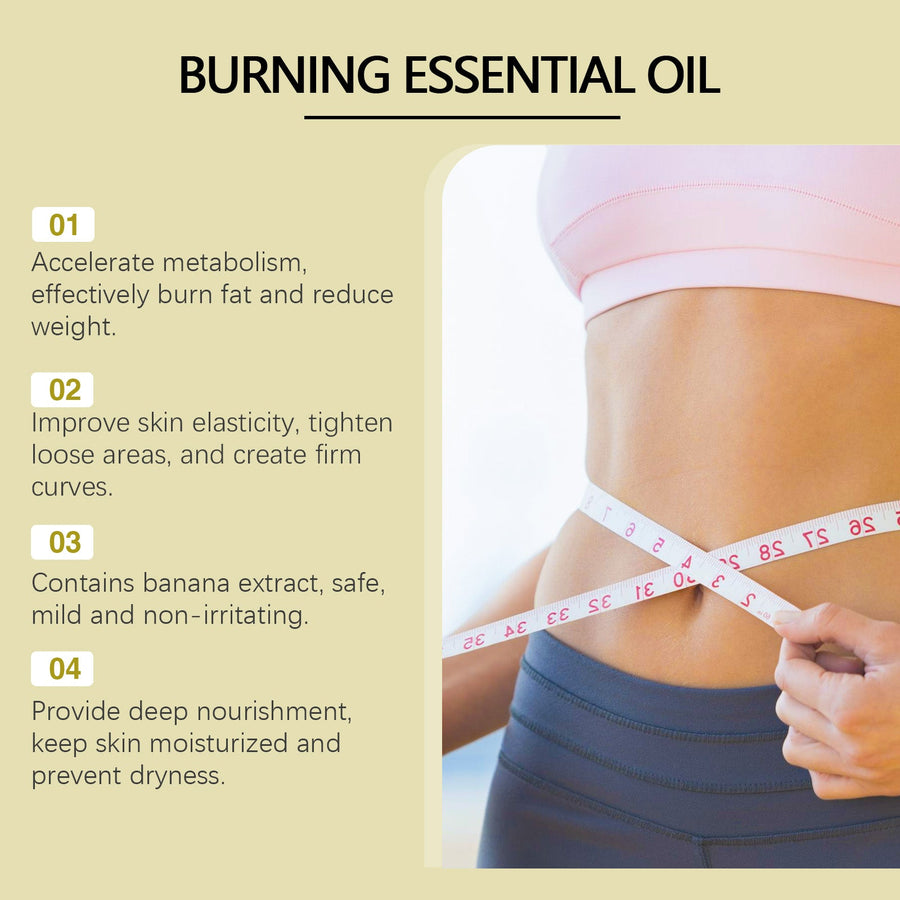 Banana Body Oil for Waist & Arm Massage Toning