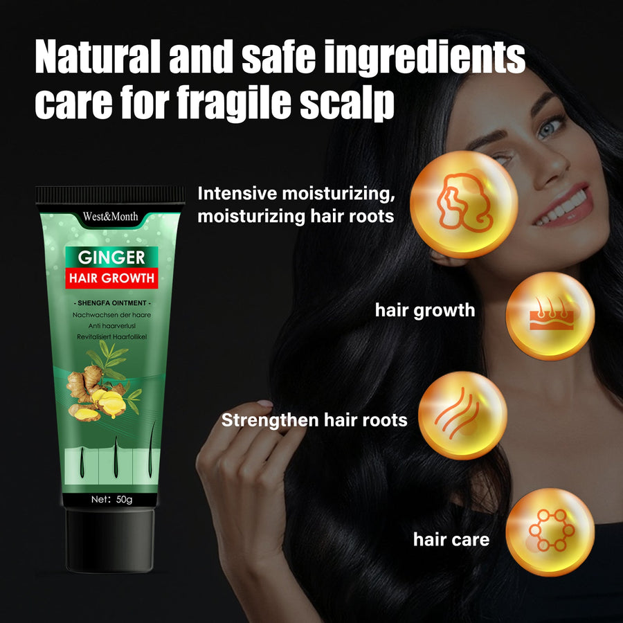 Ginger Hair Growth Ointment — Revive Thinning Hair Naturally