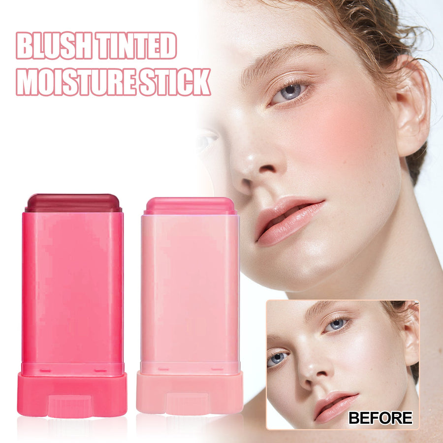 Portable Blush Stick Makeup for Natural Rosy Color