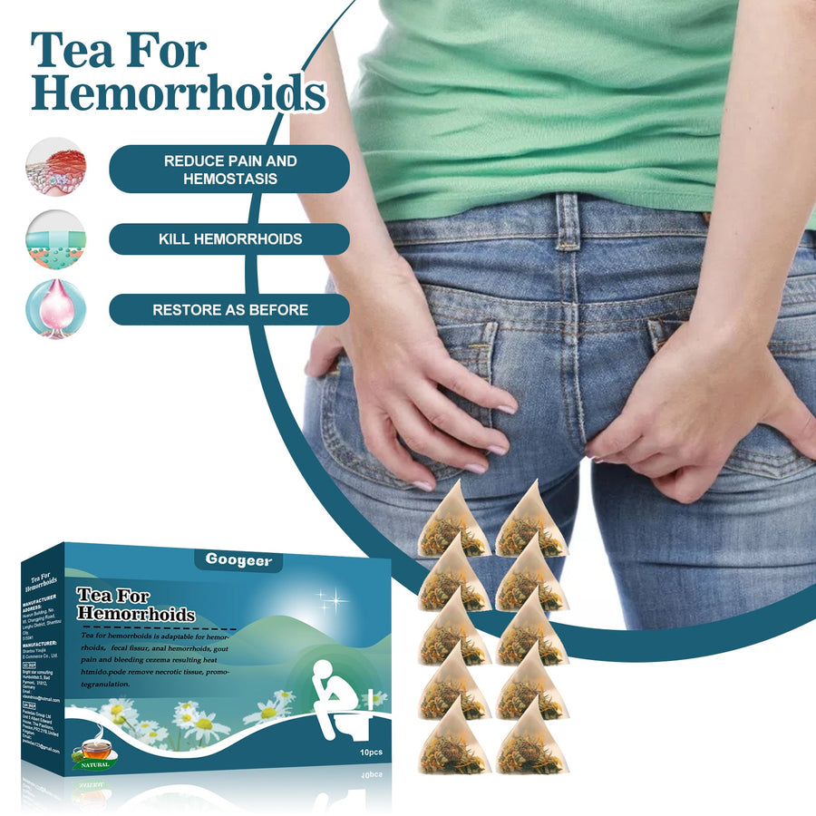 Hemorrhoid Relief Tea — Natural Herbal Blend Soothes Pain