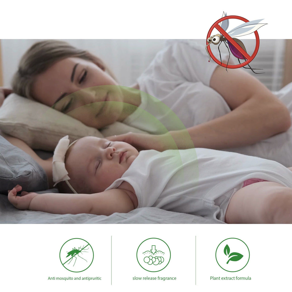 Natural Mosquito Repellent Spray - DEET-Free Family Formula