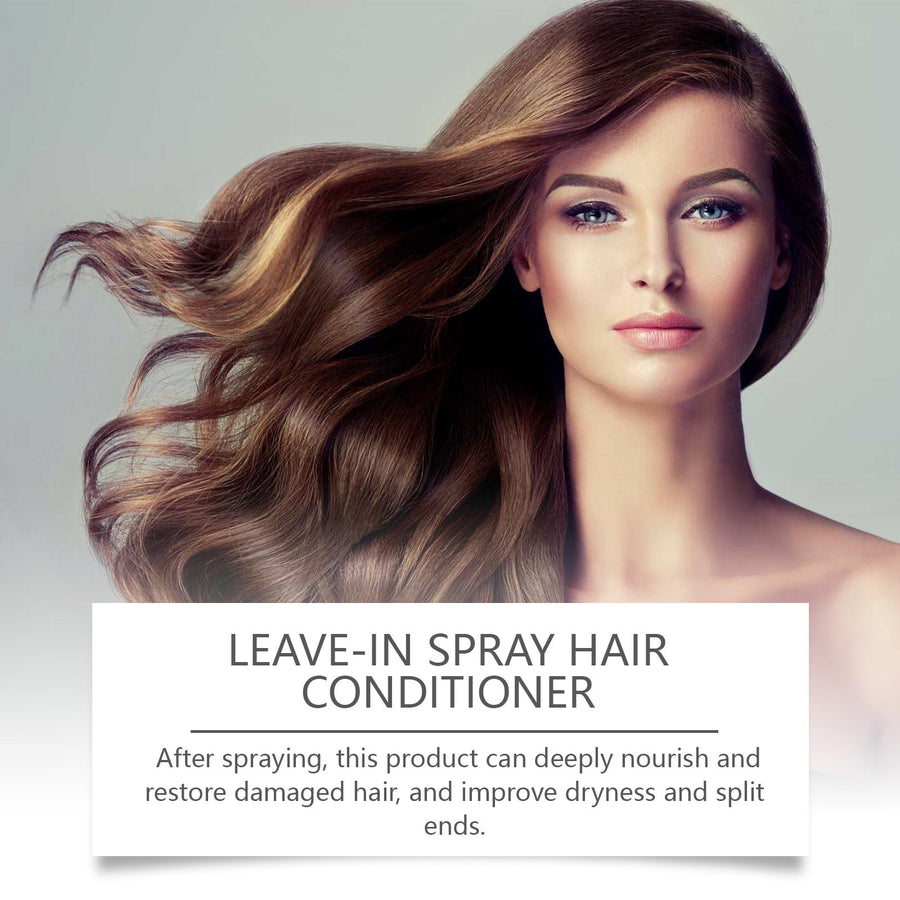 Leave-In Hair Spray Conditioner for Frizz & Gloss