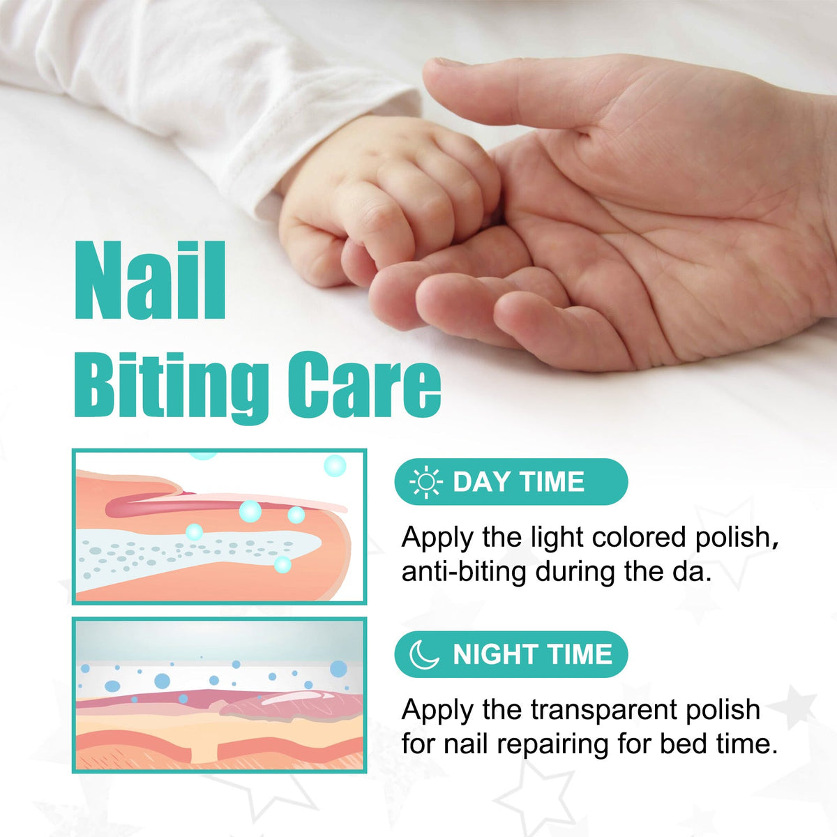 Anti-Biting Nail Lotion for Kids' Thumb Sucking Habit