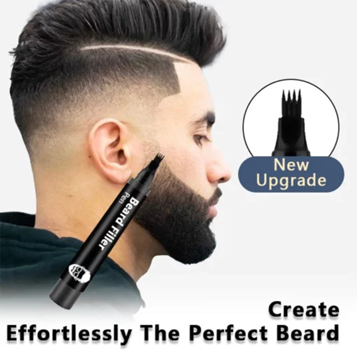 Beard Filler Pen — Instantly Fuller, Waterproof Shape