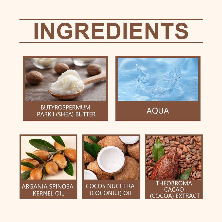 Coconut Body Butter for Deep Moisture and Soft Skin