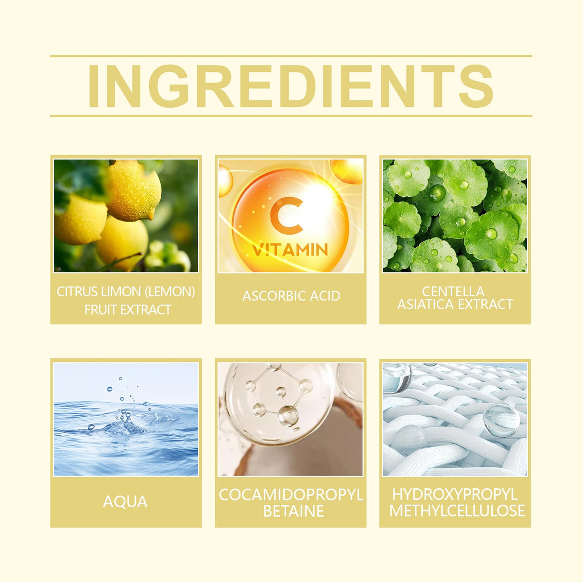 Vitamin C Brightening Cleanser — Radiant, Non‑Tightening