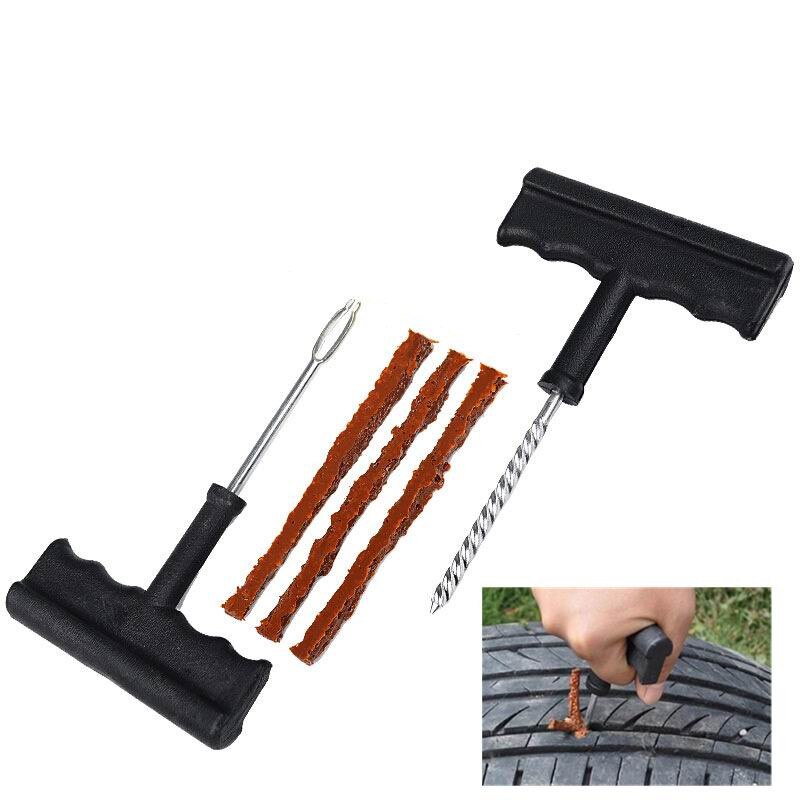 Tubeless Tire Repair Kit — Fast Puncture Plug for Car