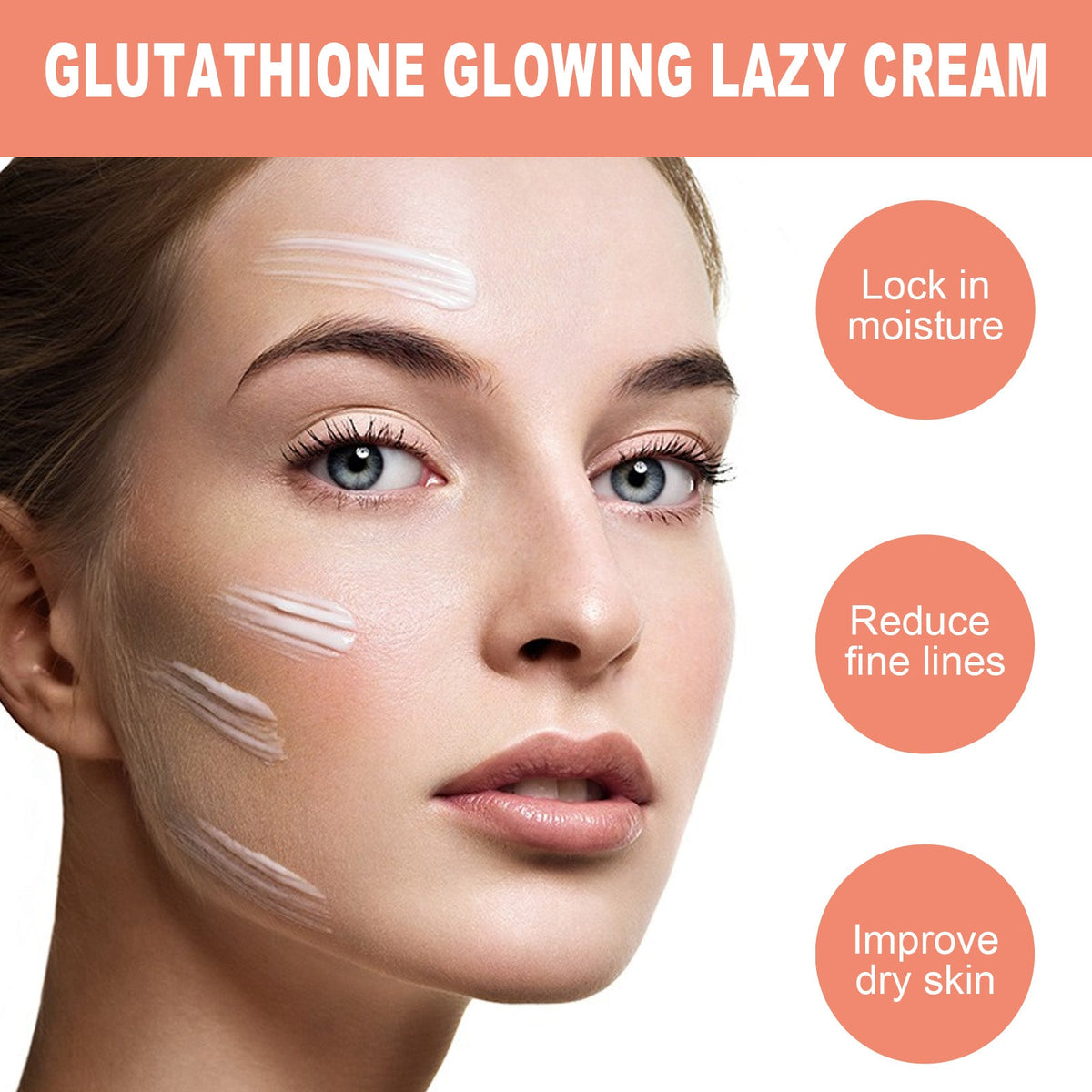 Glutathione Glow Cream for Even, Brighter Skin Tone