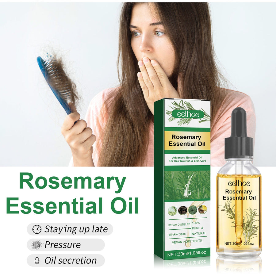Rosemary Hair Oil for Dry, Damaged Hair and Split Ends