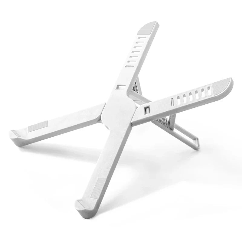 Laptop Stand — Ergonomic Height Adjustable Cooling Riser