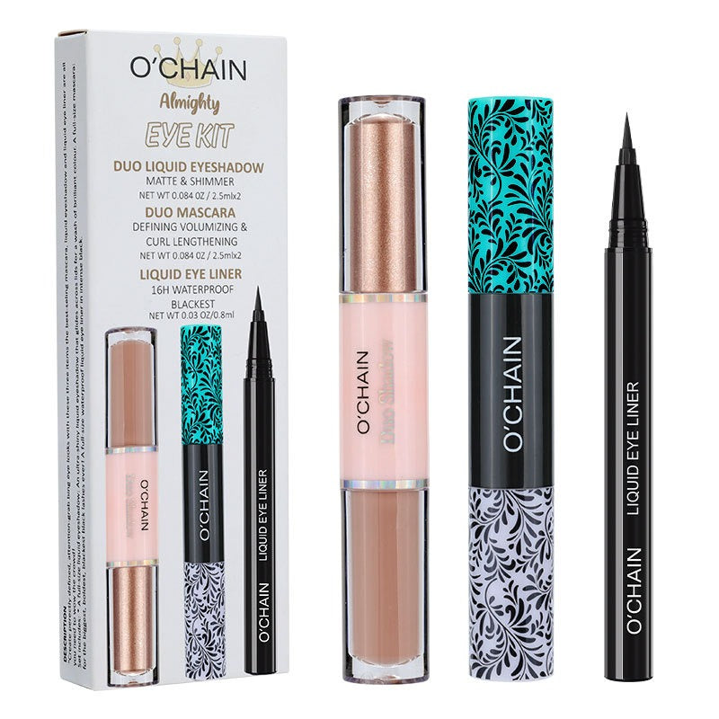 Eye Makeup Kit for Long, Thick, Curling Defined Lashes