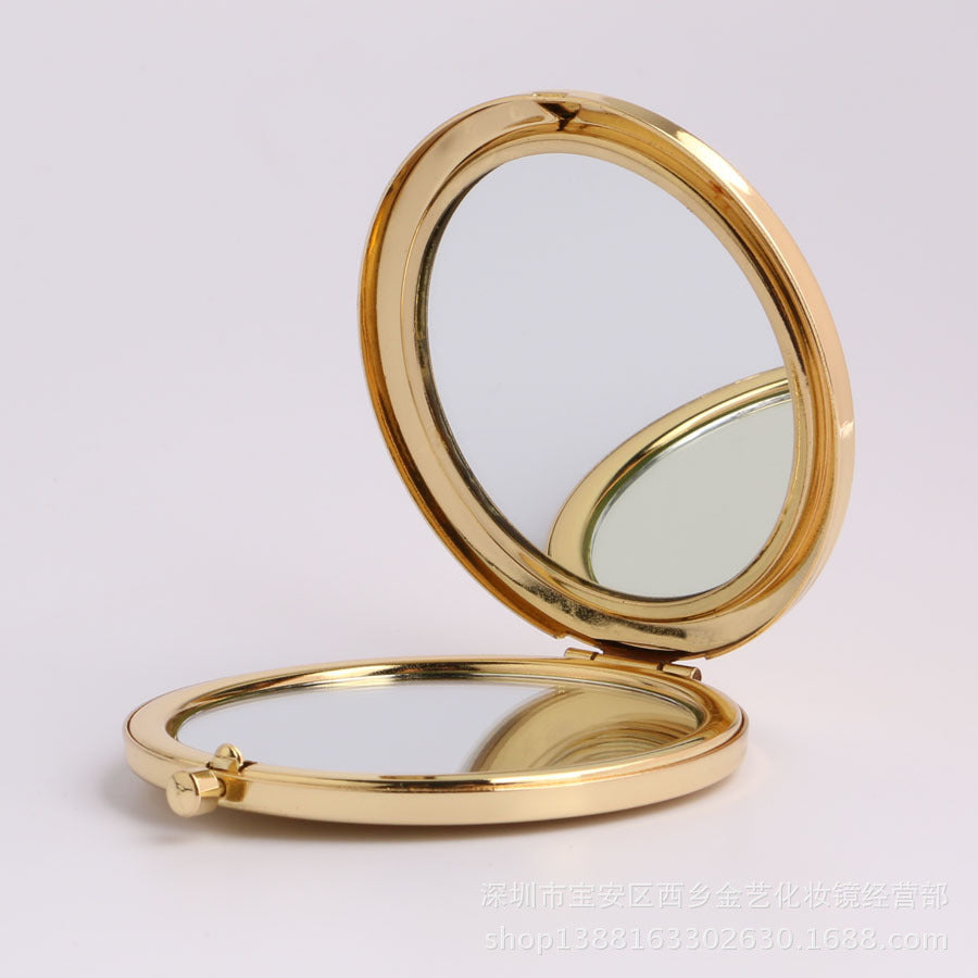 Pocket Mirror Compact — Dual-Sided Makeup Mirror for On-the-Go