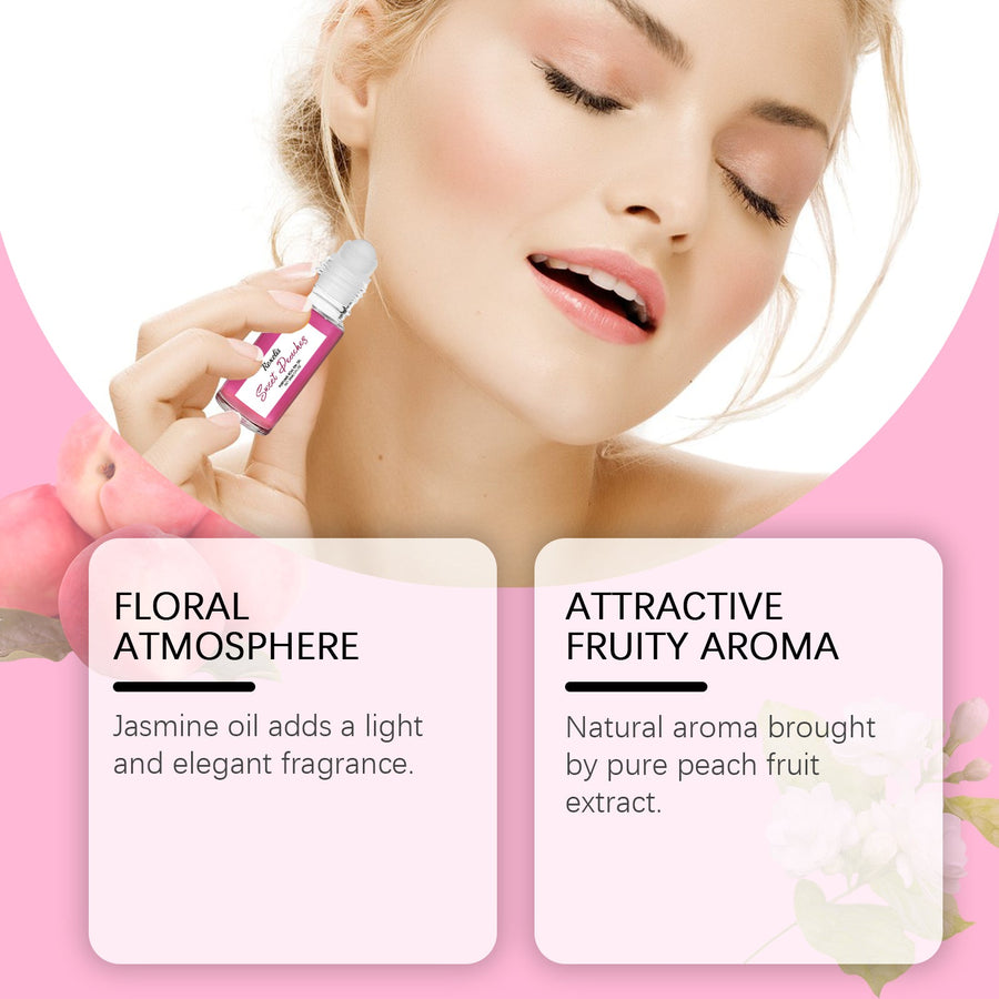Peach Perfume Oil Roll-On for Sweet Everyday Scent
