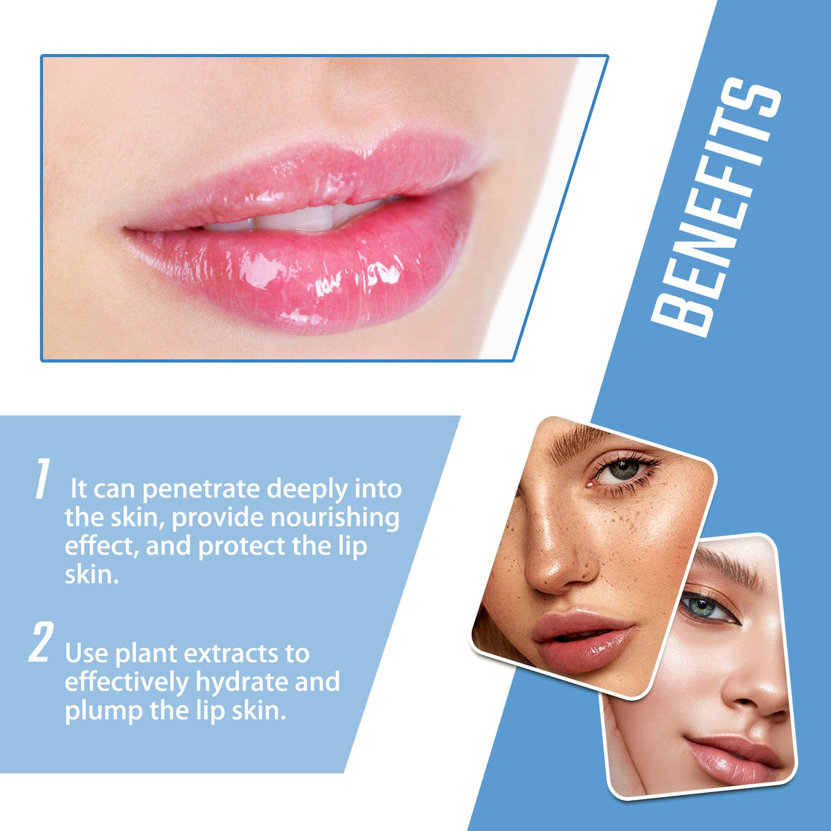Collagen Lip Mask for Chapped, Cracked Dry Lips