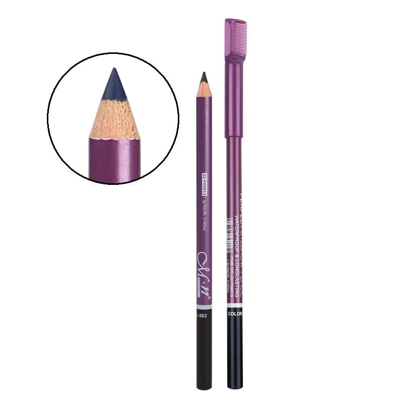 Waterproof Eyebrow Pencil With Built-In Brow Comb Duo