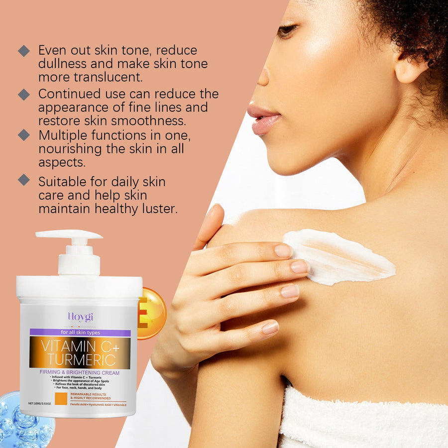 Turmeric Vitamin C Cream for Firming & Bright Skin