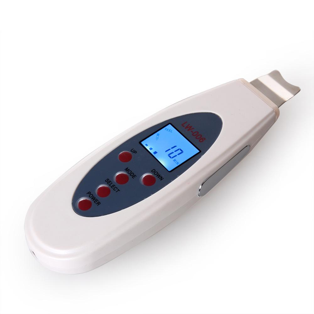 Ultrasonic Facial Skin Scrubber for Cleaner, Smoother Skin