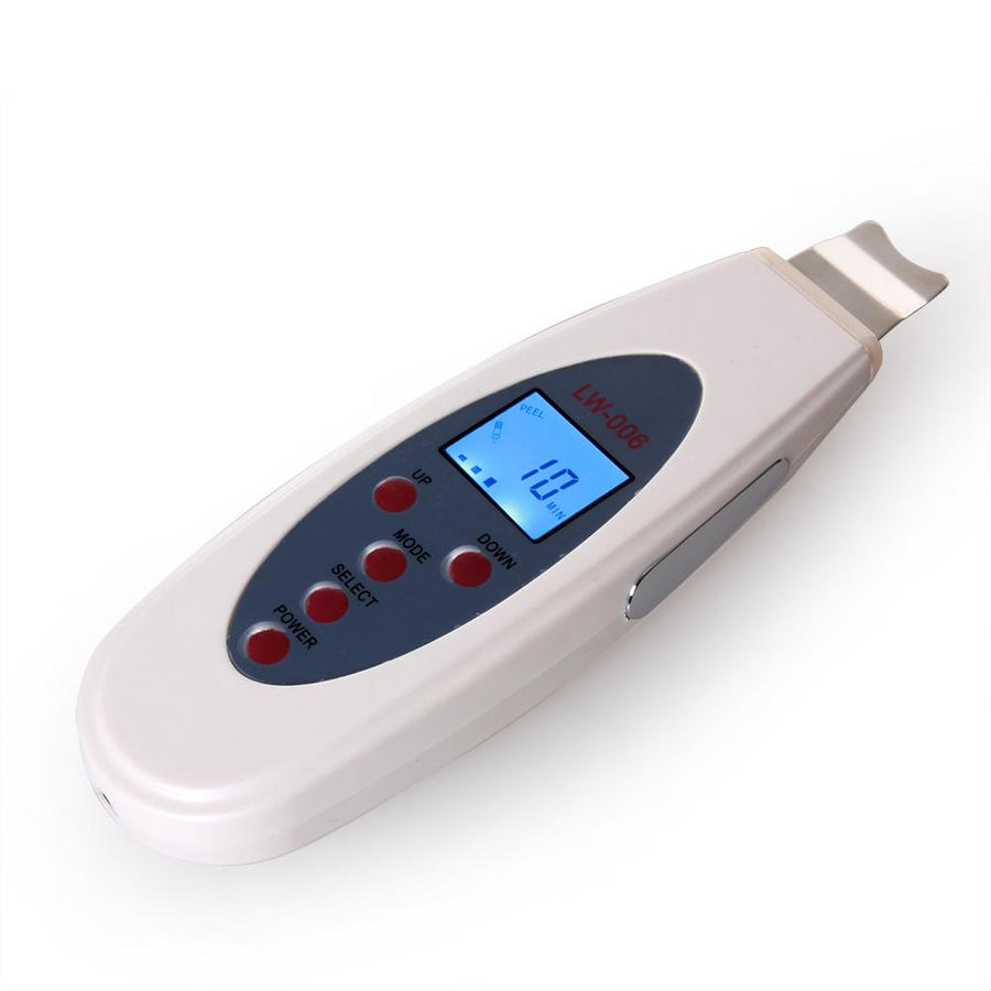 Ultrasonic Facial Skin Scrubber for Cleaner, Smoother Skin