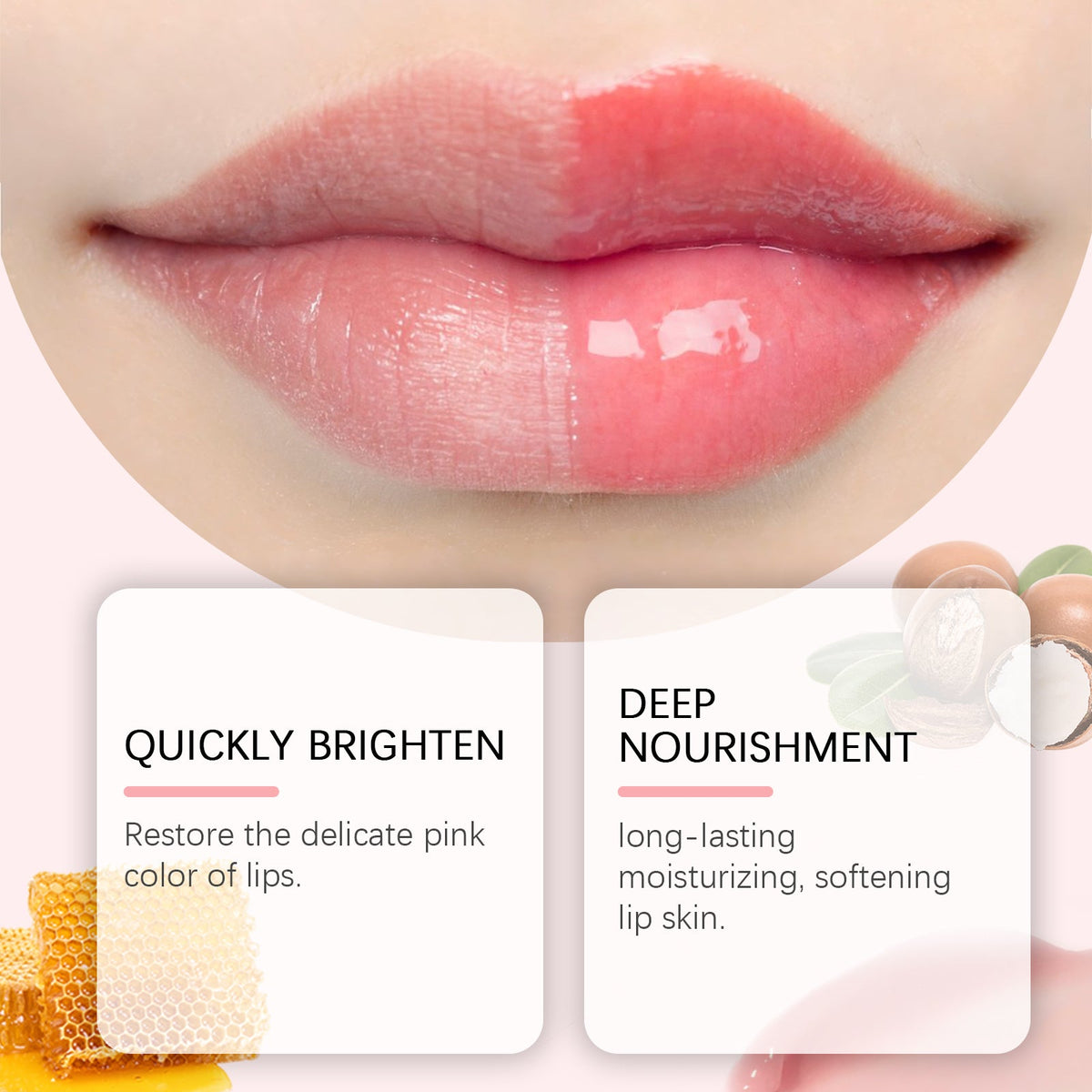 Whitening Lip Mask for Dark, Dull, Lined Lips