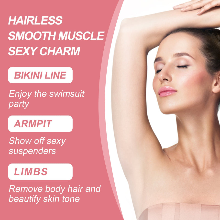 Hair Removal Cream for Face, Lip & Body - No Razor Bumps
