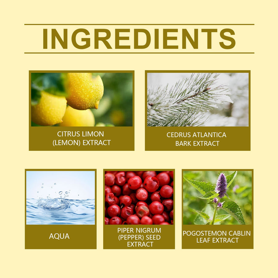 Lemon Fresh Perfume Spray – Light Fruity Everyday Scent