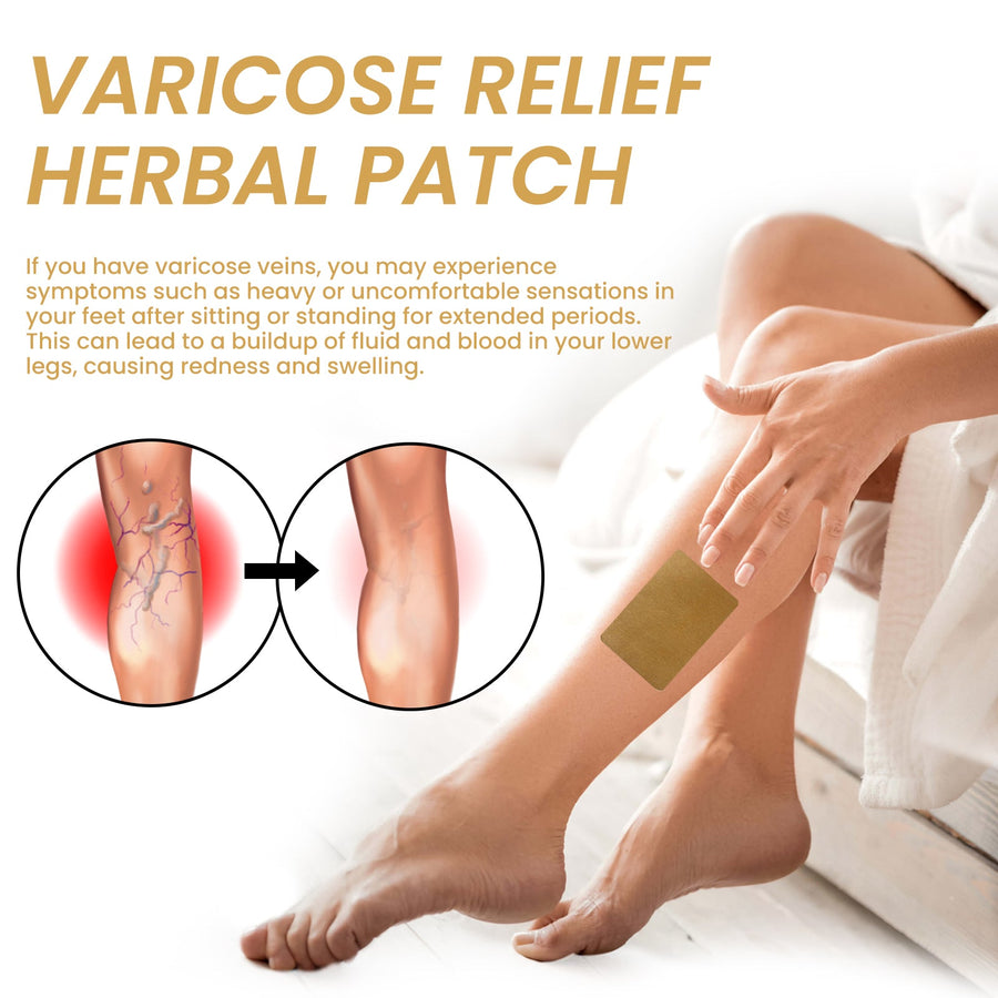 Varicose Vein Herbal Patch — Instant Relief & Smoother Legs