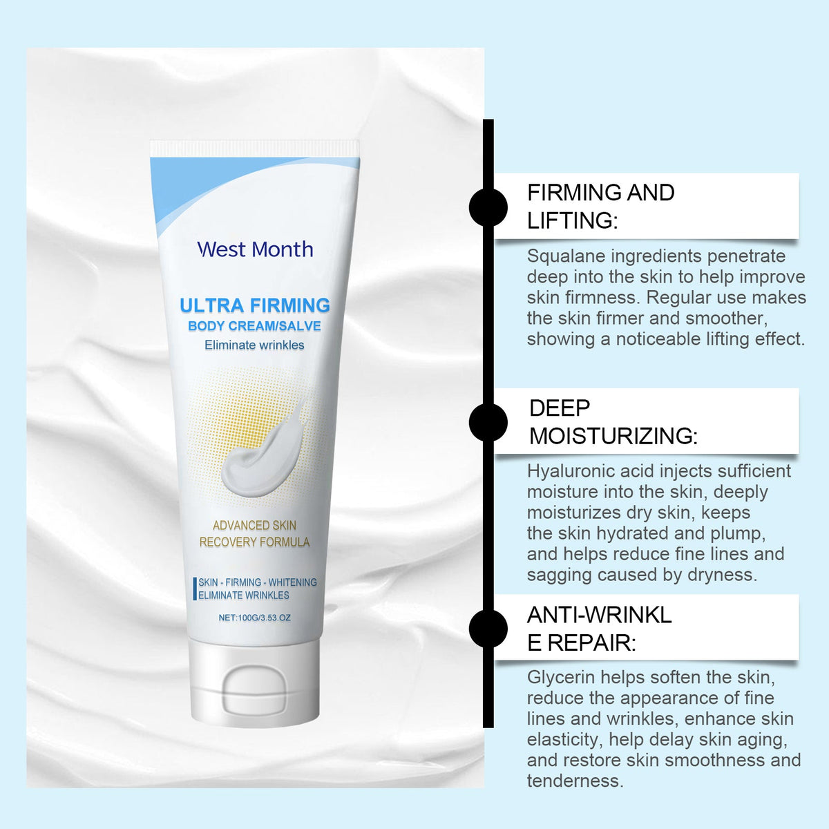 Ultra Firming Body Lotion for Crepey Skin & Wrinkles