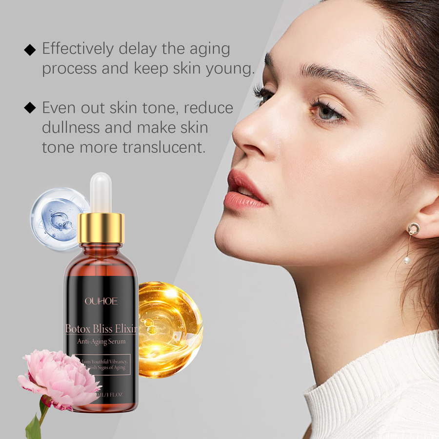 Anti-Aging Facial Essence - Smooths Fine Lines & Tone