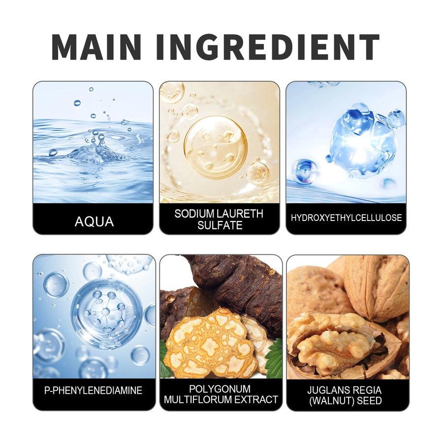 Fruit Hair Dye Cream for Easy At-Home Gray Coverage