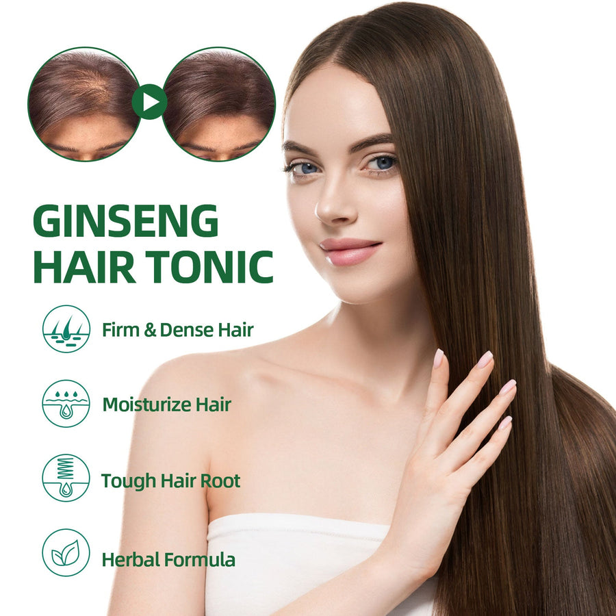 Ginseng Hair Tonic Spray for Moisturized-Looking Hair