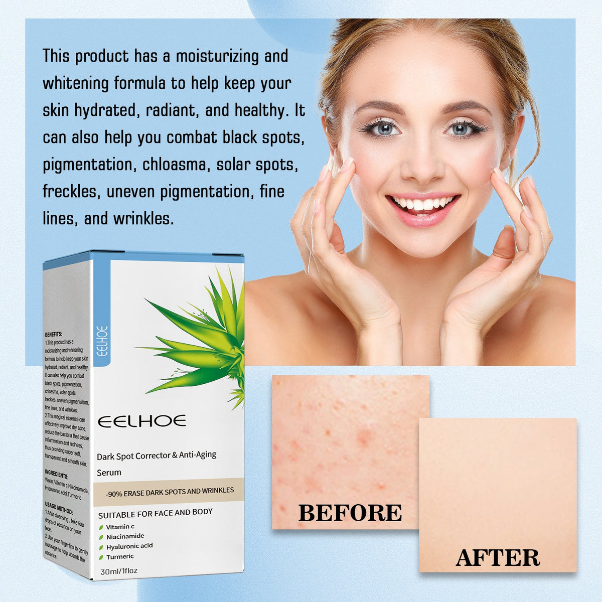 Vitamin C Serum for Dark Spots & Wrinkles