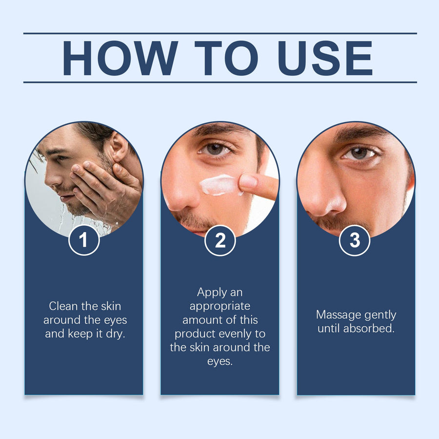 Men's Eye Cream for Bags, Puffiness & Fine Lines