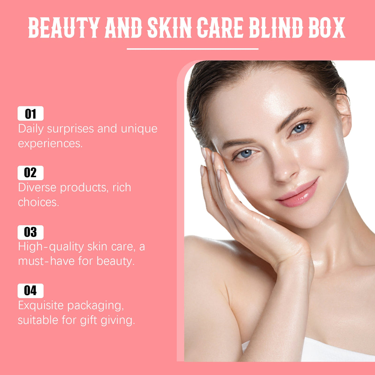 24-Piece Beauty Blind Box Skincare Gift Advent Calendar