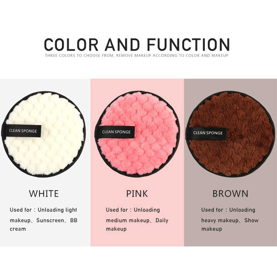 Reusable Makeup Remover Pads for Gentle Water Cleansing