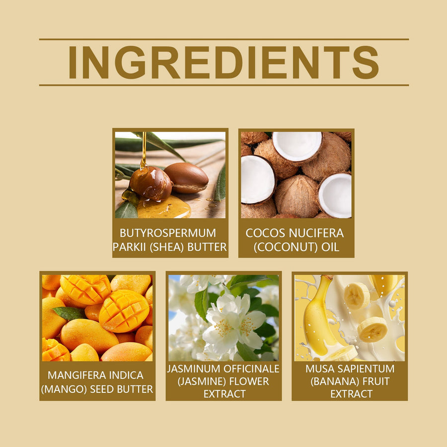 Hair Repair Mask for Dry, Stressed, Smooth, Glossy Hair