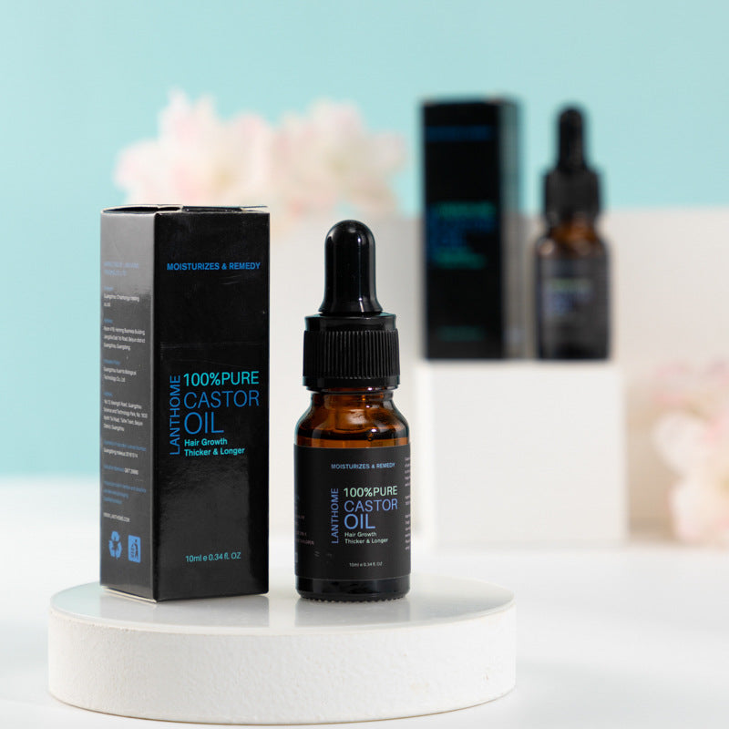 Castor Oil Hair Treatment for Targeted Moisture & Gloss